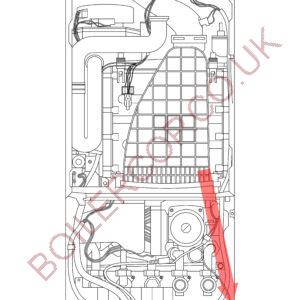 87186866210 - WORCESTER - Greenstar CDI Compact - Greenstar 32 CDI Compact - Hinge Assembly RH